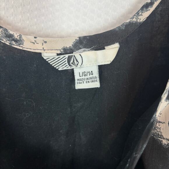 Volcom Psych tank mini dress size large - Picture 2 of 7